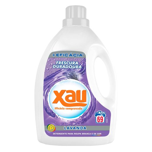 XAU Detergente Líquido Máquina da Roupa Lavanda 69 lv