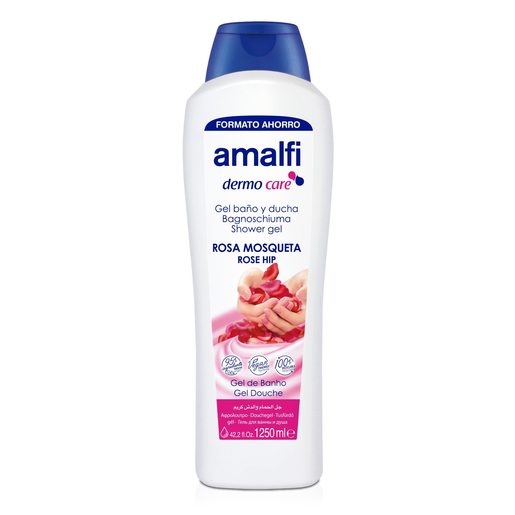 AMALFI Gel de Banho Rosa Mosqueta 1250 ml