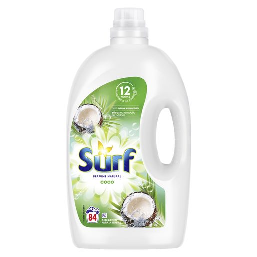 SURF Detergete Líquido Máquina da Roupa Coco 84 lv