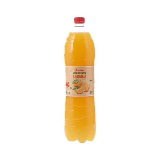 AUCHAN Refrigerante com Gás Laranja 1,5 L AUCHAN Refrigerante com Gás Laranja 1,5 L