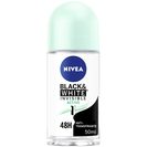 NIVEA Desodorizante Roll-on Invisible Black & White Active 50 ml