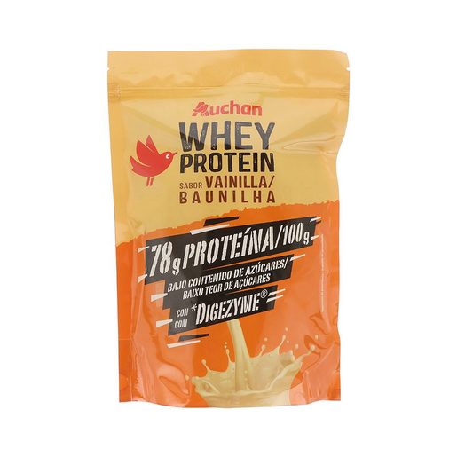 AUCHAN Whey Protein Sabor Baunilha 400 g AUCHAN Whey Protein Sabor Baunilha 400 g