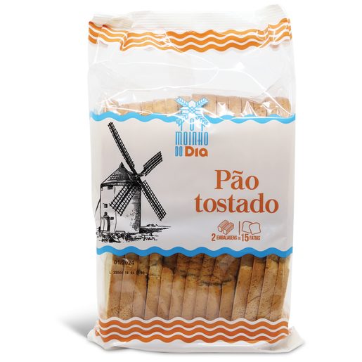 O MOINHO DO DIA Tostas Normal 270 g O MOINHO DO DIA Tostas Normal 270 g