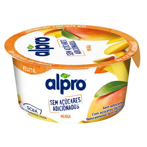 ALPRO Yofu de Soja Manga Sem Açúcares Adicionados 135 g