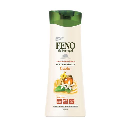 FENO DE PORTUGAL Gel de Banho Hipoalergénico Mel e Geleia Real 750 ml FENO DE PORTUGAL Gel de Banho Hipoalergénico Mel e Geleia Real 750 ml