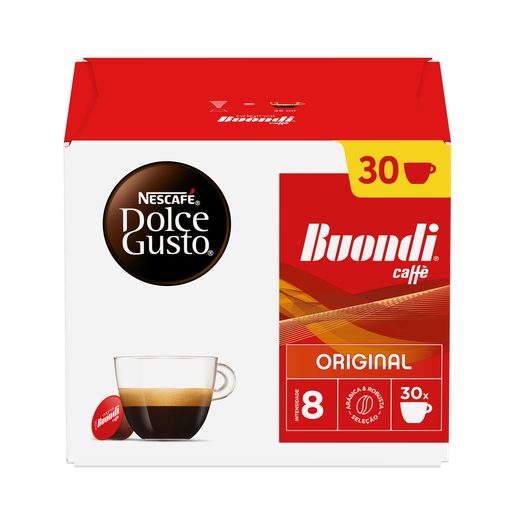 NESCAFÉ DOLCE GUSTO Café Expresso Buondi (Intensidade 8) 30 un