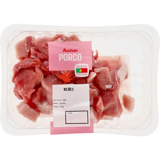 AUCHAN Rojões de Porco (1 un = 465 g aprox) AUCHAN Rojões de Porco (1 un = 465 g aprox)