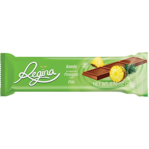 REGINA Tablete Chocolate de Leite Aroma Ananás 20 g