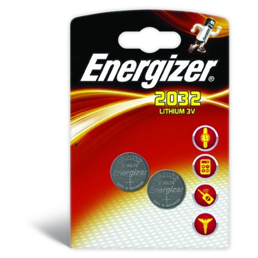 ENERGIZER Pilhas CR2032 2 un ENERGIZER Pilhas CR2032 2 un