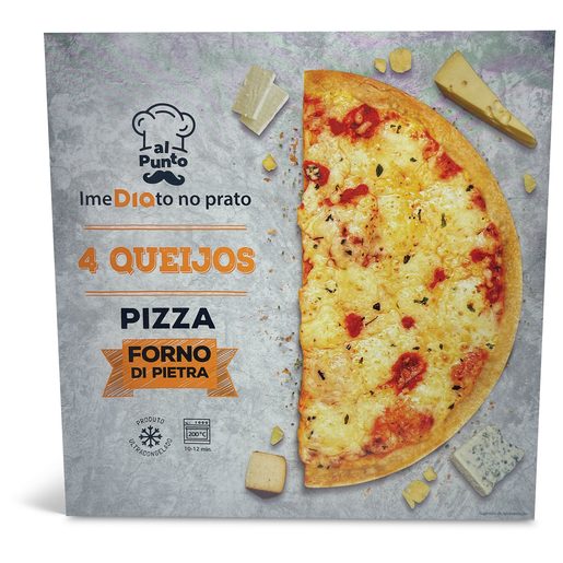 DIA AL PUNTO Pizza Forno di Petra 4 Queijos 400 g