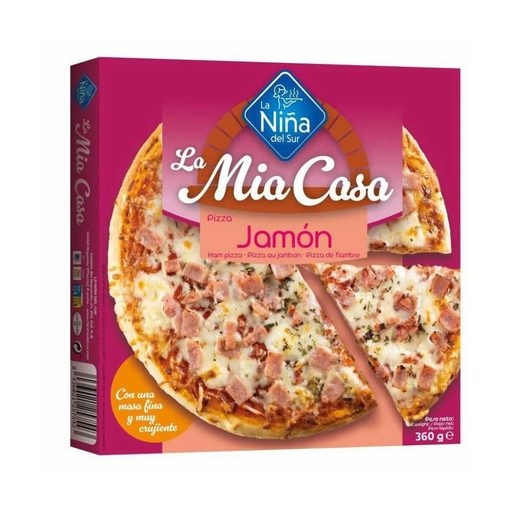 LA NIÑA DEL SUR Pizza Fiambre e Queijo 360 g