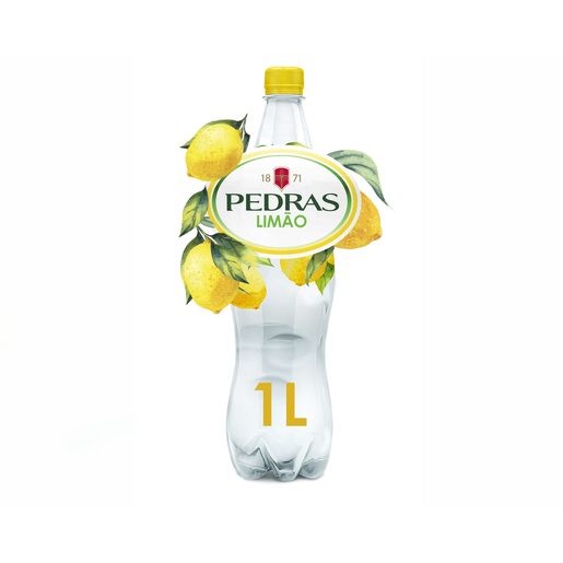 PEDRAS Água Com Gás Sabor Limão 1 L