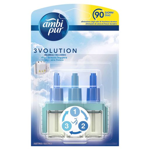 AMBIPUR Recarga Ambientador Elétrico 3Volution Ar Limpo 20 ml
