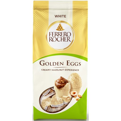 FERRERO ROCHER Ovinhos Golden Eggs White 90 g