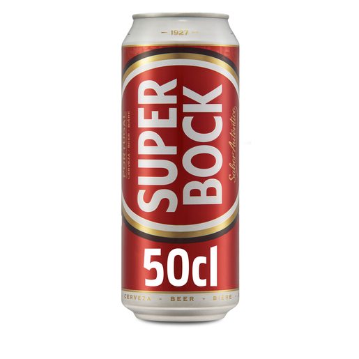 SUPER BOCK Cerveja Com Álcool Lata 500 ml