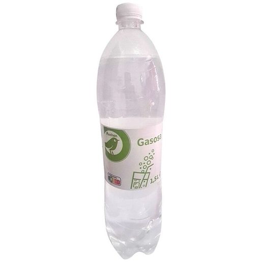 AUCHAN Refrigerante com Gás Gasosa Essencial 1,5 L