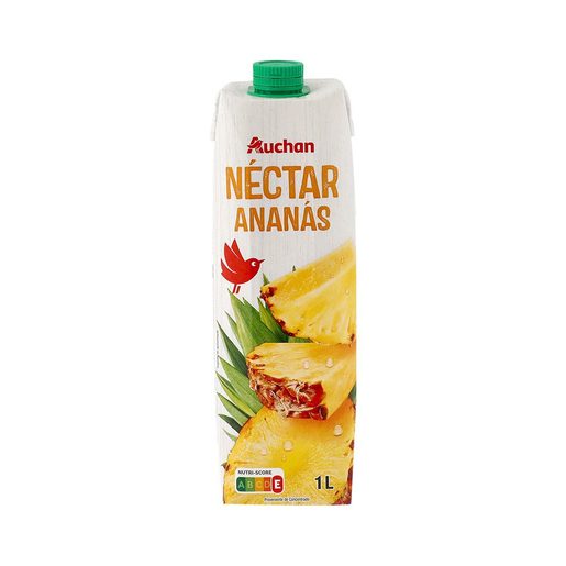 AUCHAN Néctar Ananás 1 L AUCHAN Néctar Ananás 1 L