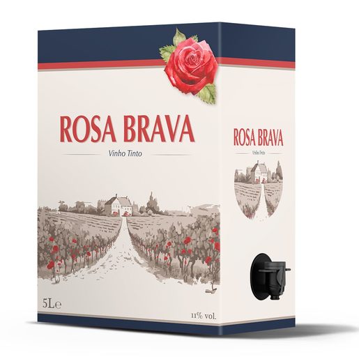 ROSA BRAVA Vinho Tinto BIB 5 L