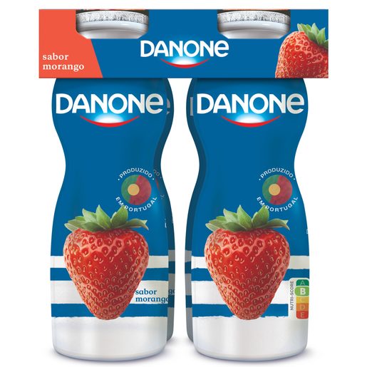DANONE Iogurte Líquido Morango 4x155 g