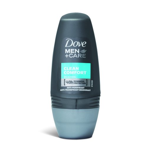 DOVE Desodorizante Roll-On Men Clean Confort 50 ml