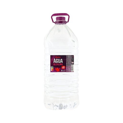AUCHAN Água Alcalina Ionizada PH9 6 L