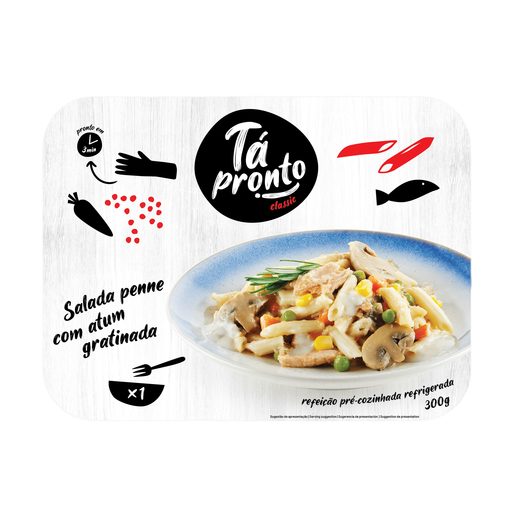 TÁ PRONTO Salada de Penne com Atum Gratinada 300 g