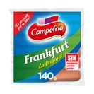 CAMPOFRIO Salsichas Frankfurt Original Vácuo 140 g